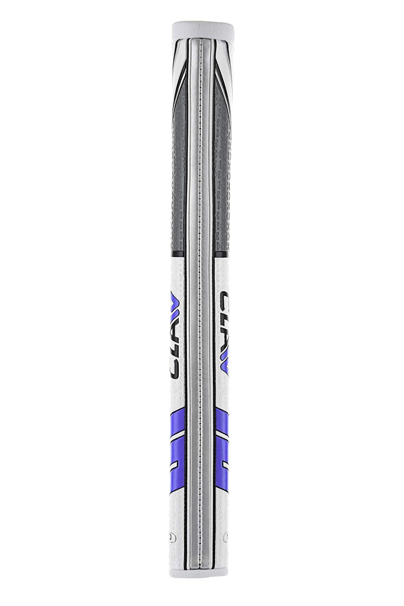 Super Stroke SuperStroke Traxion ClawÂ® Golf Putter Grip, White/Blue (ClawÂ® 1.0) | Advanced Surface Texture That Improves Feedback and Tack | Minimize Grip Pressure with a Unique Parallel Design | Tech-Port - Image 3